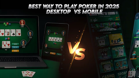 Mobile Poker vs Desktop Poker Which Is Better in 2025?
