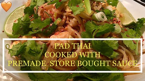 Chicken Pad Thai For Dinner