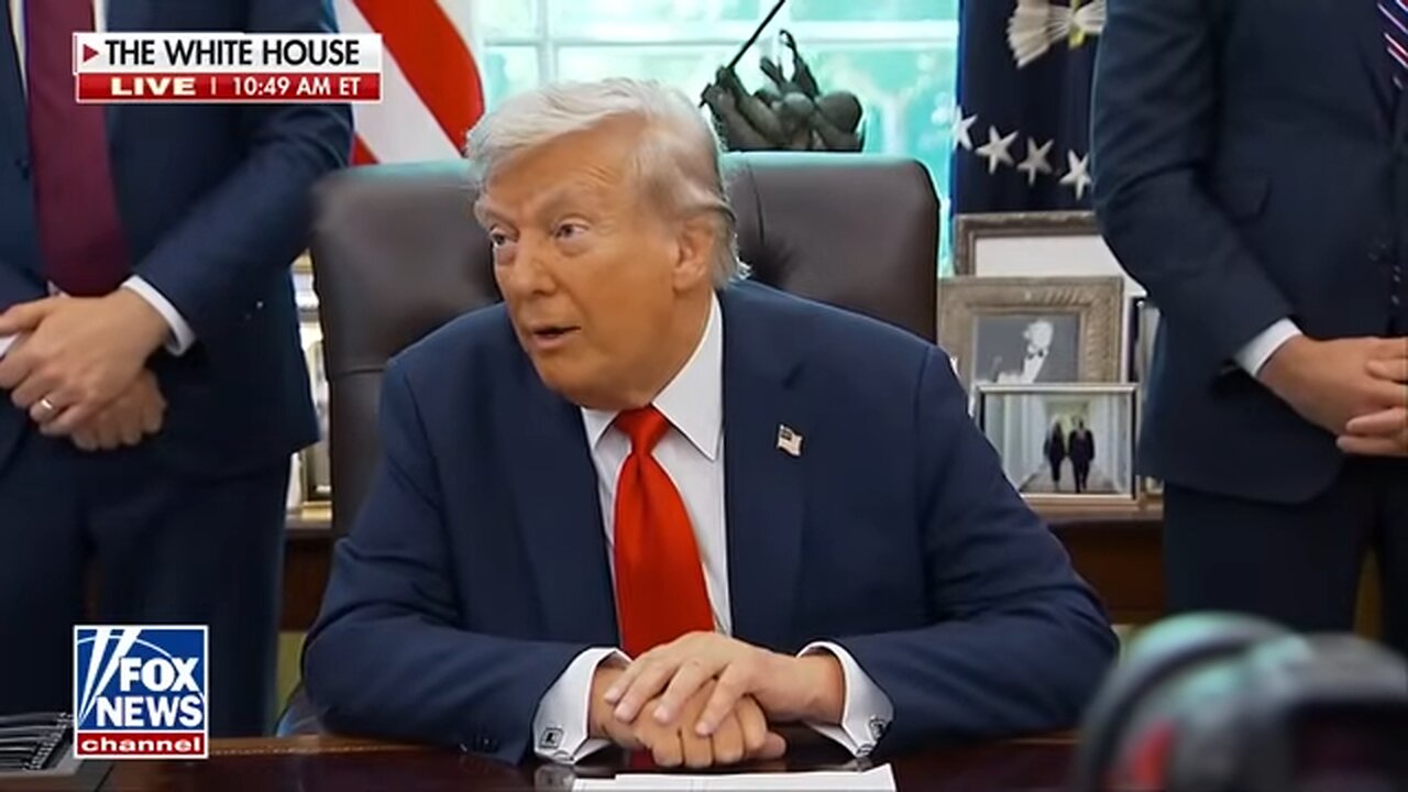 Trump sounds OFF on 'corrupt' media, takes sweeping action on crime, flag burning