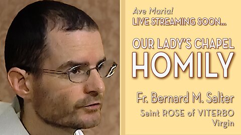 Saint Rose of Viterbo - September 4, 2025 - OLC HOMILY