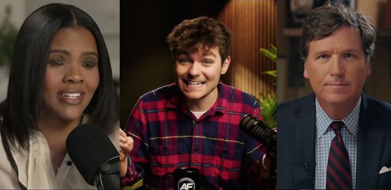 Nick Fuentes VS Tucker Carlson And Candace Owens As MAGA Fight Escalates