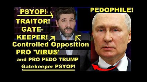 Controlled Opp PRO 'Virus' Pedo TRUMP Psyop 'The People's Voice' in Plain Sight!