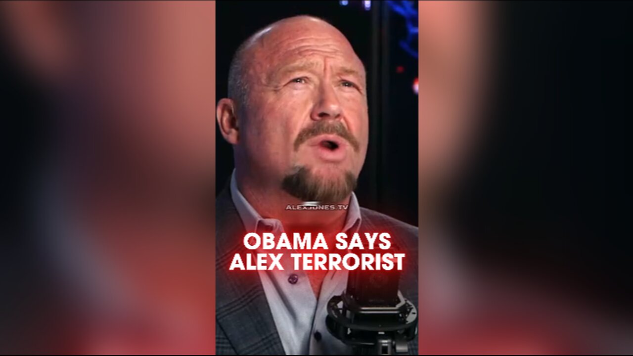 Alex Jones: Obama Designated Alex Jones & INFOWARS as Terrorists - 3/25/25