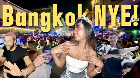 Thai Girl STOLE ME for CRAZY Bangkok New Years! 🇹🇭