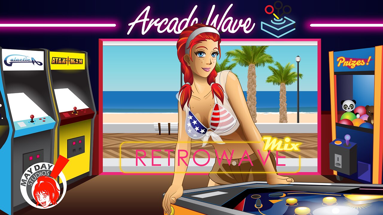 A R C A D E W A V E - Retrowave/Electronic/Synthwave/Vaporwave Music Mix