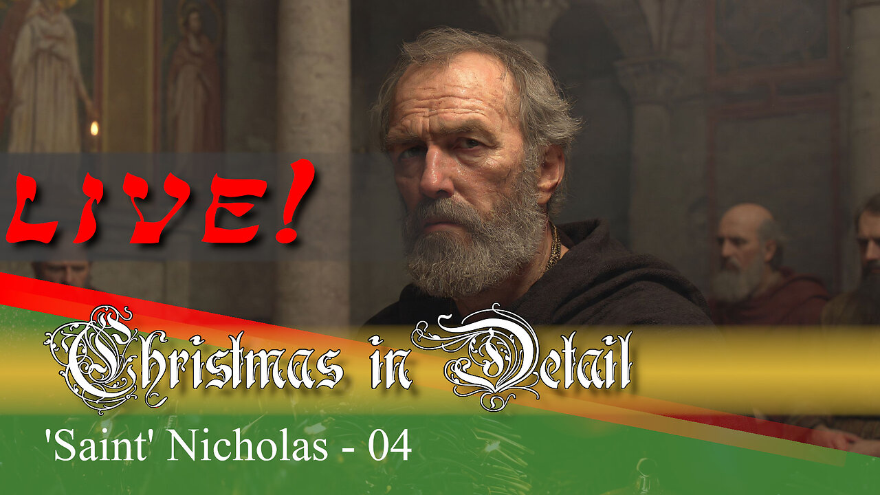 Saint Nicholas: The Untold Man Behind the Myth - Live Stream 10/31/2025