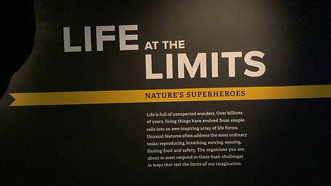 Life at the Limits 1 @ American Museum of Natural History (Manhattan)