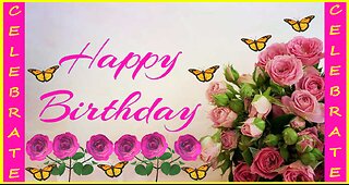 Happy Birthday 3D - Happy Birthday - Happy Birthday To You - Happy Birthday Song Video Card