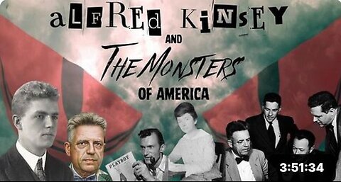 Alfred Kinsey & The Monsters of America (1st Anniversary Re-Release - FULL FILM) - Resistance Chicks