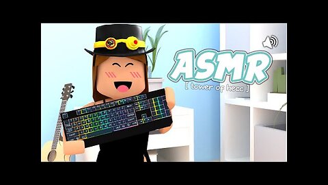 ROBLOX Tower of Hell but it's KEYBOARD ASMR... *VERY CLICKY* | #10
