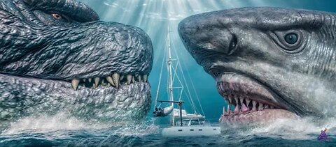 MOST AMAZING DEEP SEA MONSTER FIGHT TOGETHER☠️