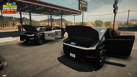 The Baltimare Brothers Garage Track Day Special-2023 Tesla Motors CYPERTRUCK Police & Carbon Ed.