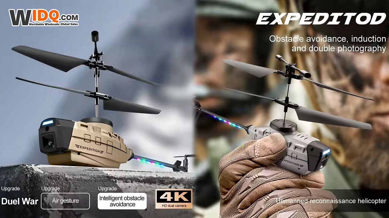 🚁 4K Dual-Cam Gesture-Control Drone for Next-Level Flight Fun! 🛸