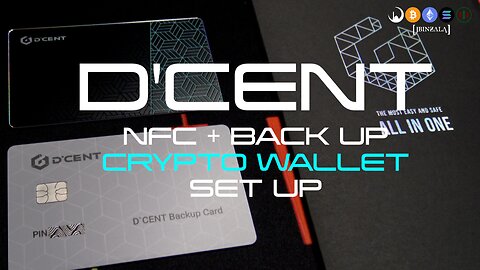 UNBOXING THE D'CENT NFC AND BACK-UP CARD CRYPTO WALLET