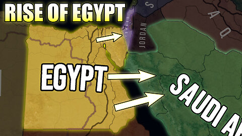 IF Egypt Tries to Becoma A Great Power in 2025? - Hoi4 Timelapse