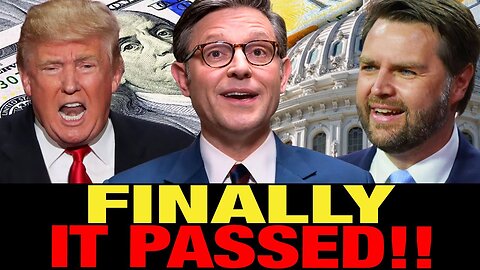 🔥 PASSED! Trump JOHNSON PASS NEW CCP BILL CONGRESS! Trump Elon MILITARY DEMOCRAT ARREST
