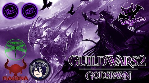 [Co-op] Guild Wars 2 with MADDNA, BaLuMon & Cyberf1y ~ Living World Season 4