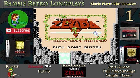 Legend of Zelda - Second Quest (GBA) | Classic NES Edition | Episode #1