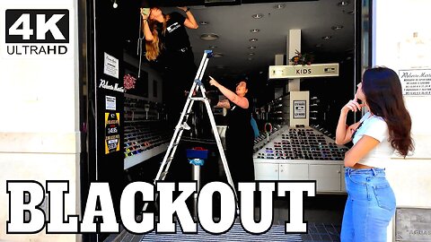 Blackout in Europe: Life in Malaga City Cut Without Electricity, Spain