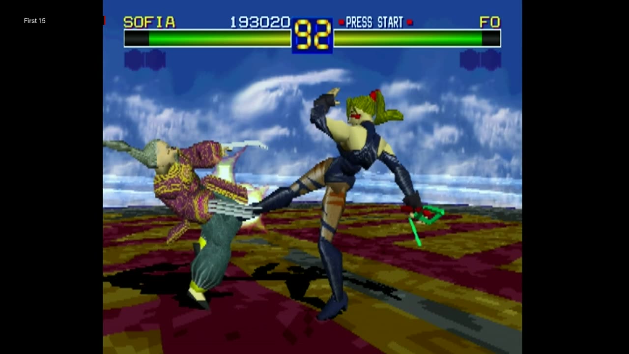 The First 15 Minutes of Tohshinden (PlayStation)