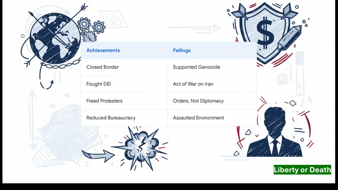 Trump’s Report Card Will Make You LAUGH, CRINGE and DUCK for Cover.