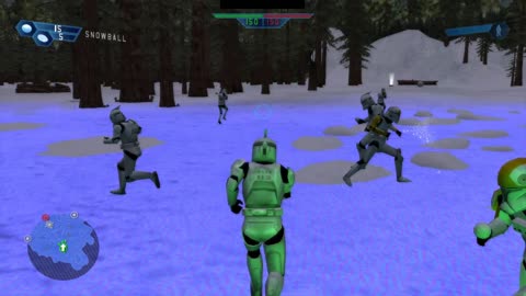 Star Wars Battlefront 1 Mods Snowball Fight