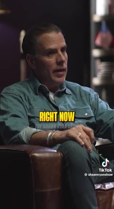 Hunter Biden Comments on Shawn Ryan’s Beef With Dan Crenshaw