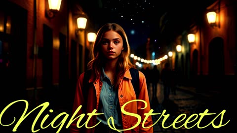 Electronic Music. Song Night Streets.