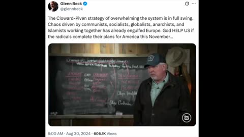 Glenn Beck Talked About What's Going On in Los Angeles Back in 2024-- COLLAPSE THE SYSTEM