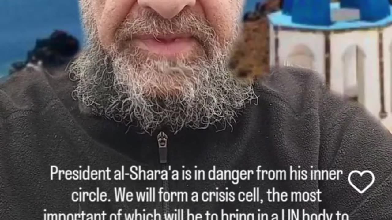 President al-Shara'a under risk @SyPresidency @uncsecgen @UN