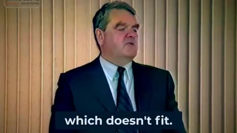 David Irving passionately argues in the video that Holocaust narratives