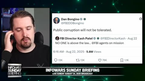 Infowars Sunday Briefing - August 24, 2025