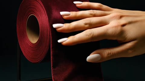 Red Velvet Toilet Paper #viral #ai #crazy