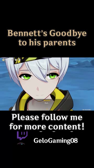 Bennett's Goobye to his parents 2