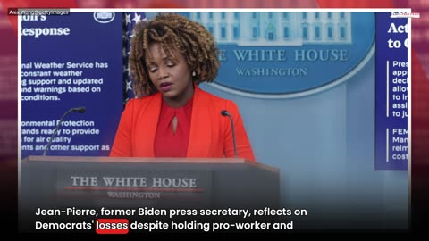 Karine Jean-Pierre ‘Baffled’ By Trump’s Broad Voter Coalition, Blasts Democrats’ Moderation