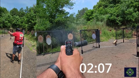 Colonial USPSA July Match Dan #unloadshowclear #carryoptics #usps #competition #glock #ColonialRPC