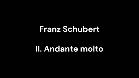 II. Andante molto