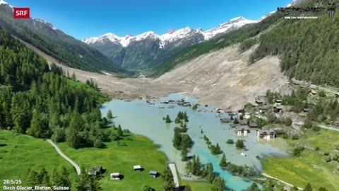 Suisse : le glacier Birch s'est effondré sur le village de Blatten