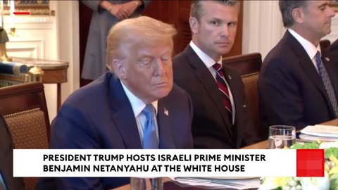 President Trump Hosts IIsraeli Prime Minister Benjamin Netanyahu at the White House, July 7, 2025