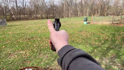 S&W Model 3 "Schofield" (repro) POV firing