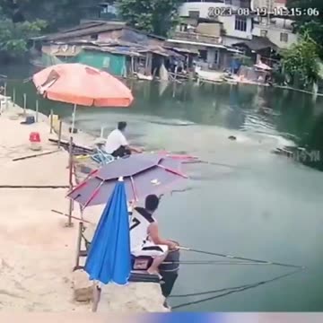 Fishing is never boring 🤣