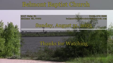 Sunday, August 31, 2025