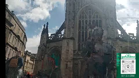 Jazz Nano Street Edition: Busking in Bath, England: 2025 Tour in UK