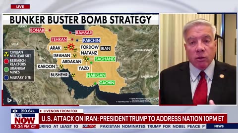HCNN - U.S. hits Iran, joining Israel in strikes, Trump says