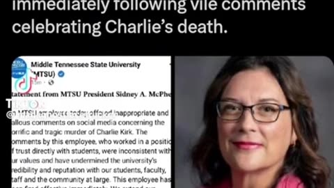 Lefties Fired After Praising Assassination of Charlie Kirk