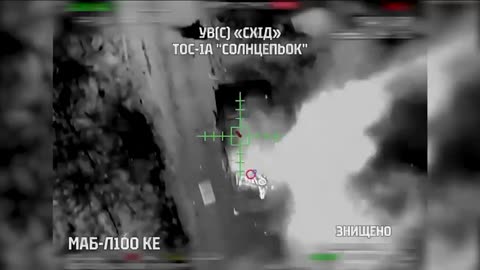 Russian TOS-1 Heavy MRLS Hit Multiple Times Overnight