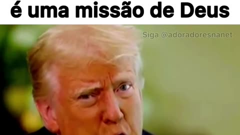 Trump says God has a purpose for his life!