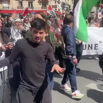 He supports Palestine. Who tells him_