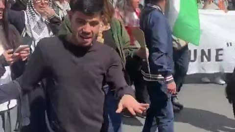 He supports Palestine. Who tells him_