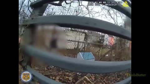 Bodycam video shows Cleveland police rescue family from burning home